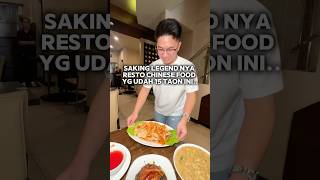 saking legend nya chinese resto ini #kulinerjakarta