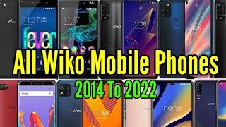 Evolution Of Wiko Mobile Phones 2014 To 2022 | Tech Evolution Wednesday's