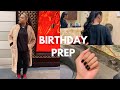VLOG: BIRTHDAY PREPARATIONS | HAIR, NAILS, SHOPPING