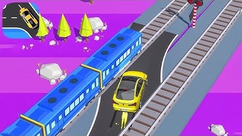 Traffic Run Level All Levels Gameplay Android iOS game - Scary traffic track|Stage 110-115|