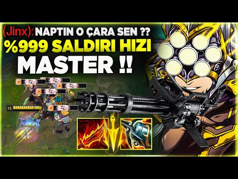 SPEED.HEK MASTER Yİİ !! %999 SALDIRI HIZI + LULU !! | Ogün Demirci