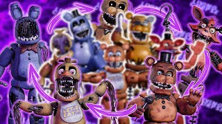 The Withered Animatronics HAVE TURNED THE TABLES! Swapped Withered Animatronics!