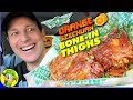 Wingstop® 🛩️ ORANGE SZECHUAN BONE-IN THIGHS Review 🍊🌶️🦴🐔 ⎮ Peep THIS Out! 🕵️‍♂️