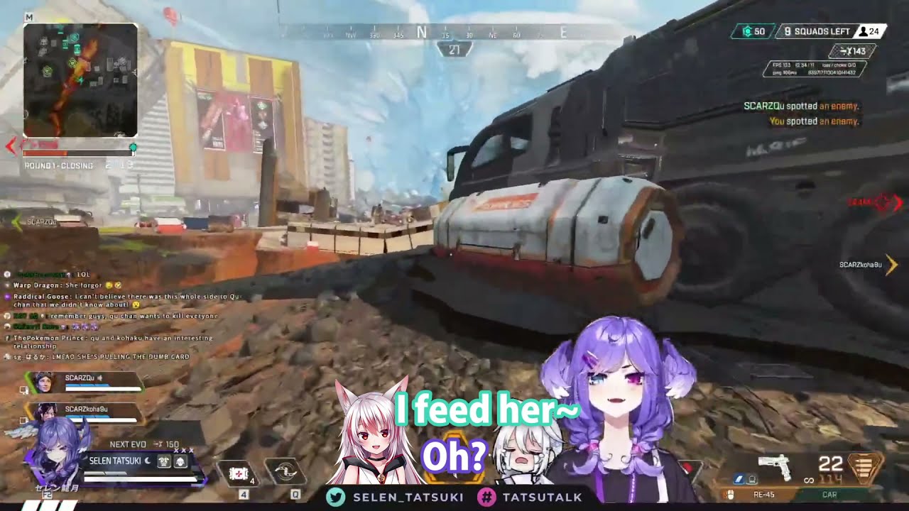 Qu chan loves her cat