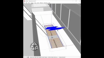 3d modeling interior of Holland Park School using Sketchup