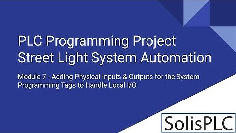 PLC HMI Programming Project | Development Tutorial Beginners Ladder Logic Diagram RSLogix | Part 7