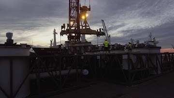 Outotec VSF®X modular delivery departing to the site