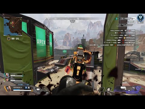 ダイヤから抜け出せない男によるキル集 [Apex Legends]