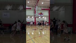 Baller Drains 3 for the LEAD #aau #3pointer #basketballshorts #hoops @places.letsgeaux.6668