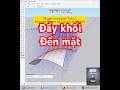 Đẩy khối đối tượng đến mặt chặn bằng Plugin Extrusion Tool