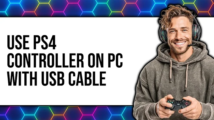 How to Use PS4 Controller on PC With USB Cable 2025 (Only Way)