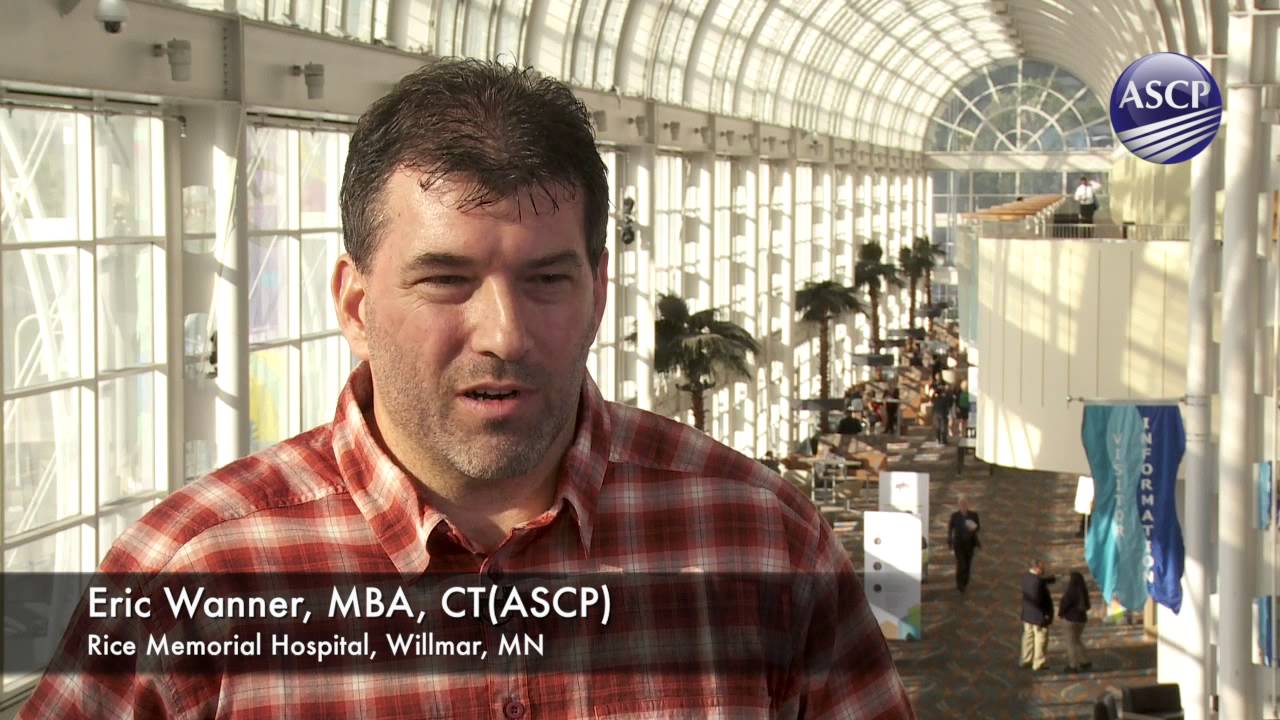 Eric Wanner, MBA, CT(ASCP), 2015 Travel Grant Recipient