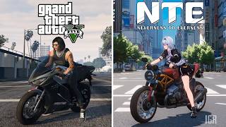 Neverness to Everness VS GTA 5 (Part 2) - Details and Physics Comparison