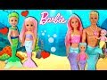 Barbie Sirenita se Enamora de un Triton - Aventuras de La Familia de Sirenas