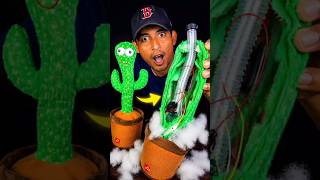 What's Inside a Dancing Cactus? 😳 #teluguexperiments #shorts #viral #experiment #toys #toysvideo