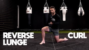 Reverse Lunge Curl