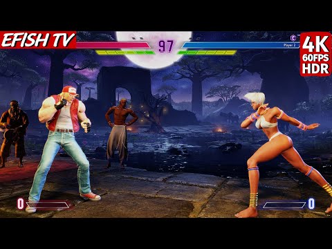 Terry vs Elena (Hardest AI) - Street Fighter 6