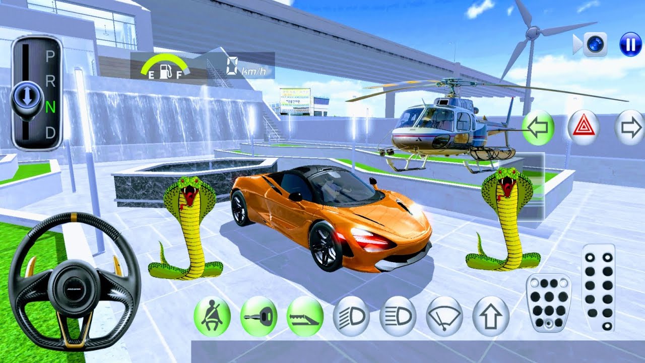 3D Driving Class Simulator On the Road With New Car Android Gameplay ...