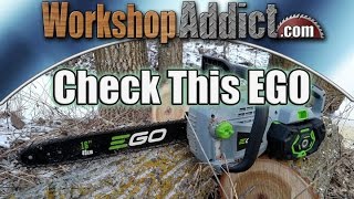Ego Power 16 Chain Saw Review & 14 Comparison