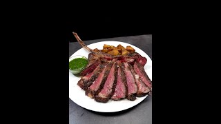 Beef Tomahawk Steak 🥩🥔🌿 #shorts #asmr #recipe #giallozafferanolovesitaly by Giallozafferano Italian Recipes 2,727 views 1 month ago 1 minute, 12 seconds