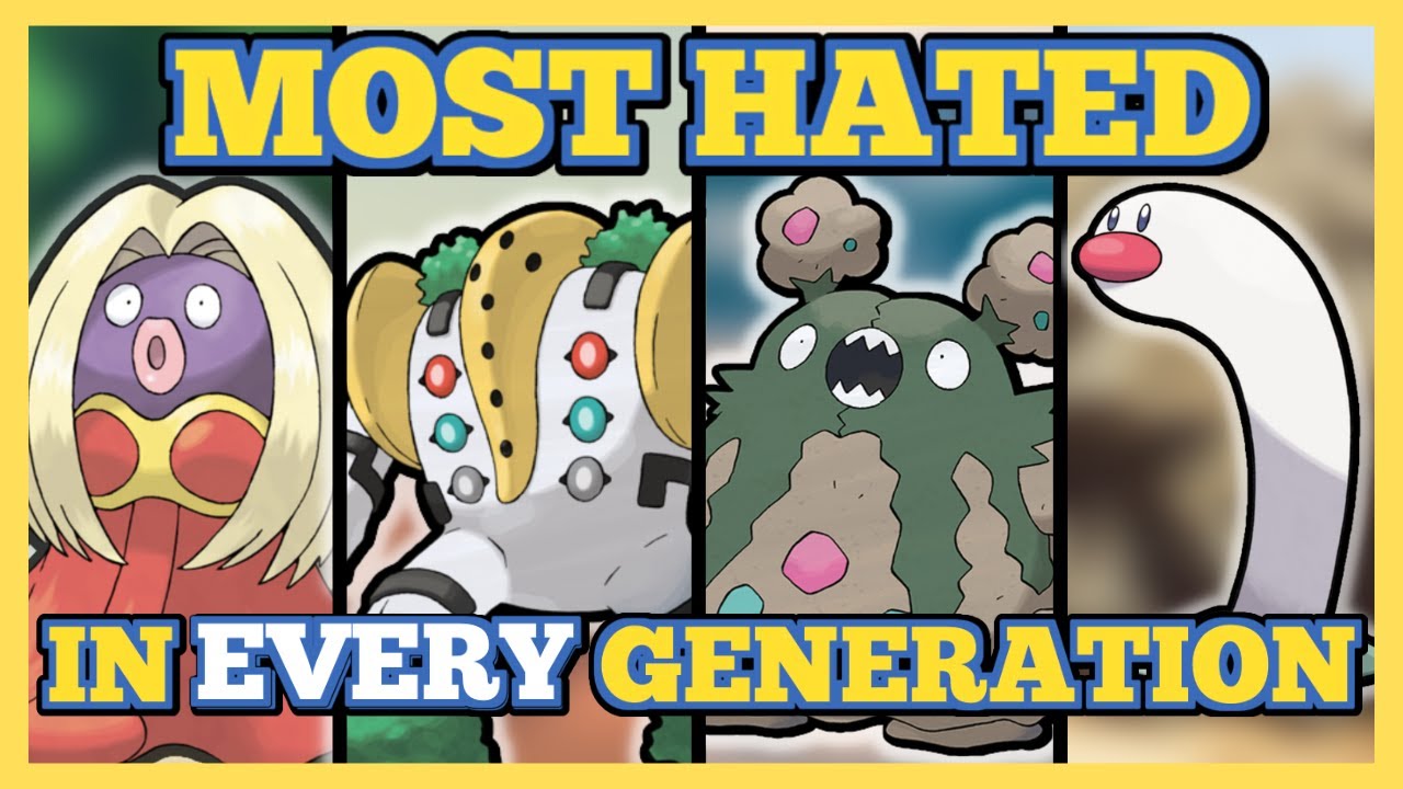 The Most Hated Pokemon In Every Generation YouTube The Most Hated Pokemon In Every Generation YouTube