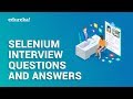 Selenium Interview Questions and Answers | Selenium Interview Preparation | Edureka