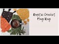 How to crochet a rustic mug rug