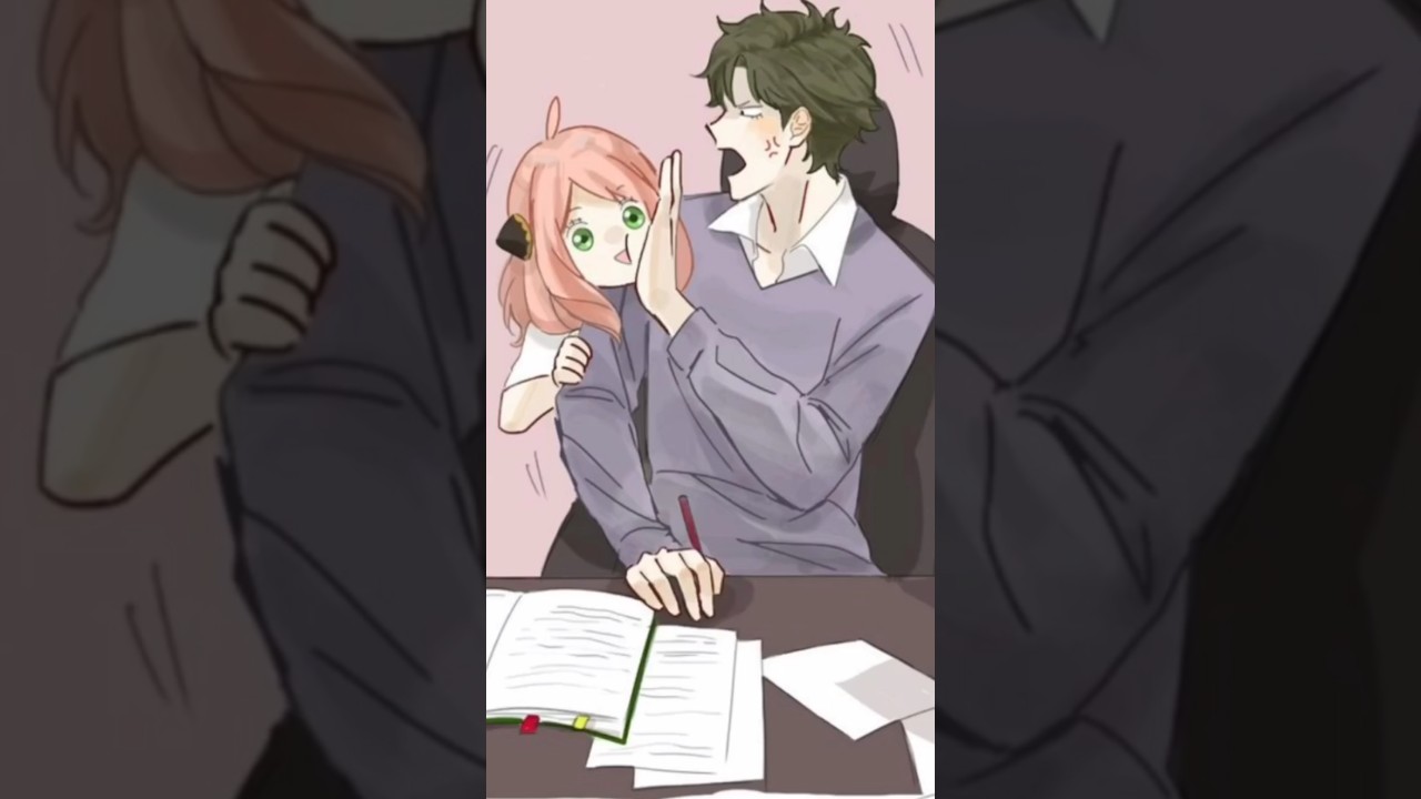 Anya Disturbing Damian {edit} Anya X Damian [Spyxfamily] #spyxfamily #edit #anime #shorts #trending