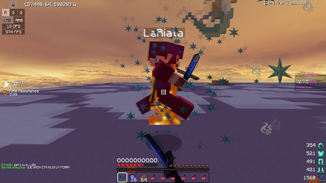 CHEATING ON LUNAR CLIENT ~ ft. LaRiata Dewplexy realgamefreak (combotage)