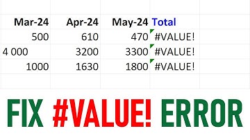 How to Fix #VALUE! Error in Excel in Hindi | Troubleshoot Excel Formula Errors | Excel Common Error