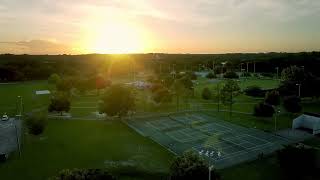 Court Aces: Aerial Views of Tennis Courts in 4K 🎾🚁