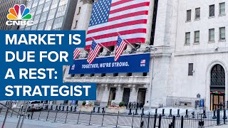 Canaccord Genuity's Tony Dwyer says market is due for a rest