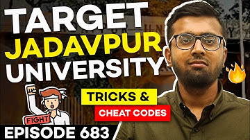 Target Jadavpur University🔥| Tricks & Cheat Codes #683 #wbjee2023 #tukkatricks #wbjee