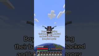 We lose 10B and our base in one night, and we get up again in the morning. #donutsmp #minecraft