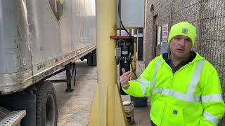 UPS Snow rake demo