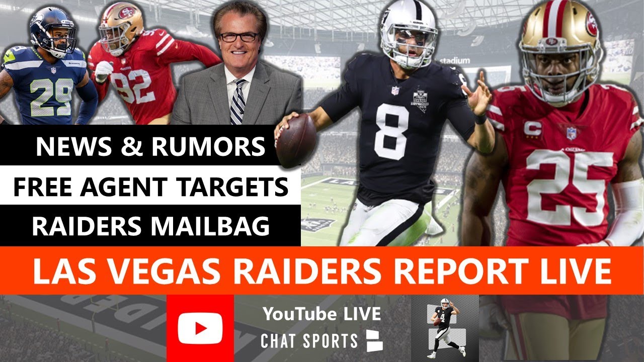 Las Vegas Raiders Report LIVE With Mitchell Renz - Mar. 23rd, 2021 - YouTube