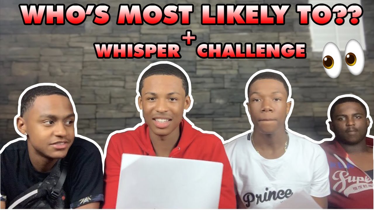 WHO'S MOST LIKELY TO?? GROUP VIDEO PART 1