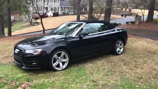 2014 Audi A5 Cabriolet 2.0 T Quattro Pov Walkaround 060