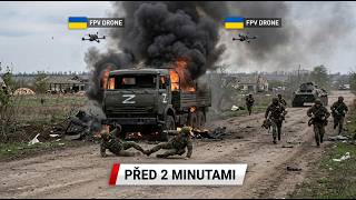 Ukrajinské drony Azov našly náklaďák plný ruských vojáků – a pak se stalo TOHLE...