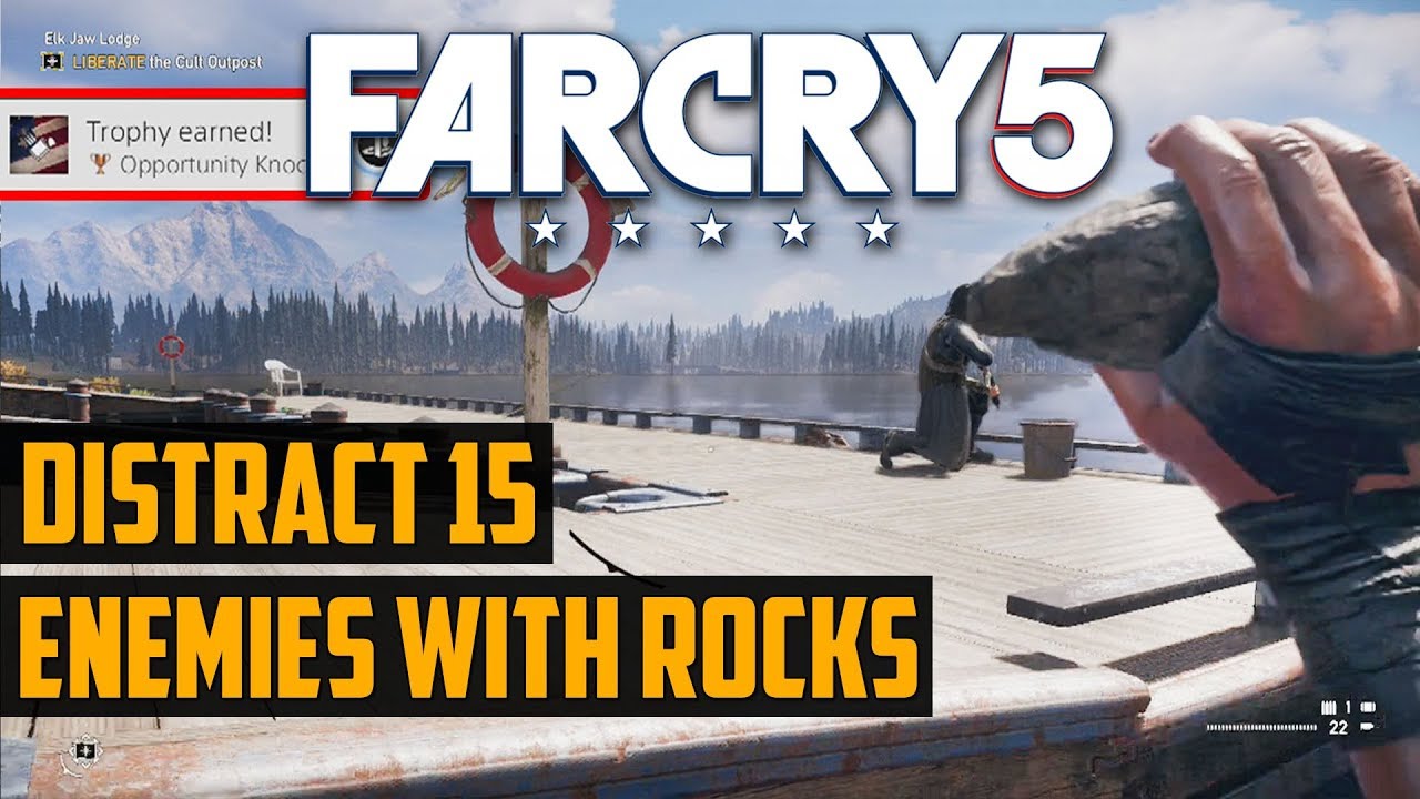 Руководство по получению трофеев в Far Cry 5 Opportunity Knocks!