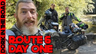 My First BDR! Riding Over The Coast Range and Motorcycle Camping: Oregon BDR Route 6, Day 1
