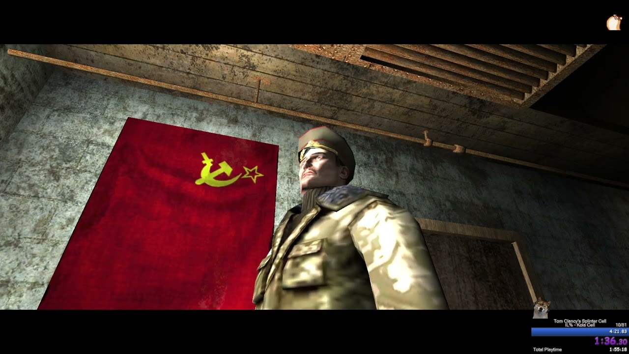 (Former World Record) Tom Clancy's Splinter Cell 1 Speedrun - Kola Cell in 