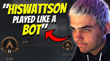 ImperialHal Called #1 PREDATOR HisWattson a BOT... Apex Legends Twitch Recap