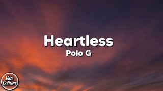 Polo G - Heartless feat. Mustard (Lyrics)