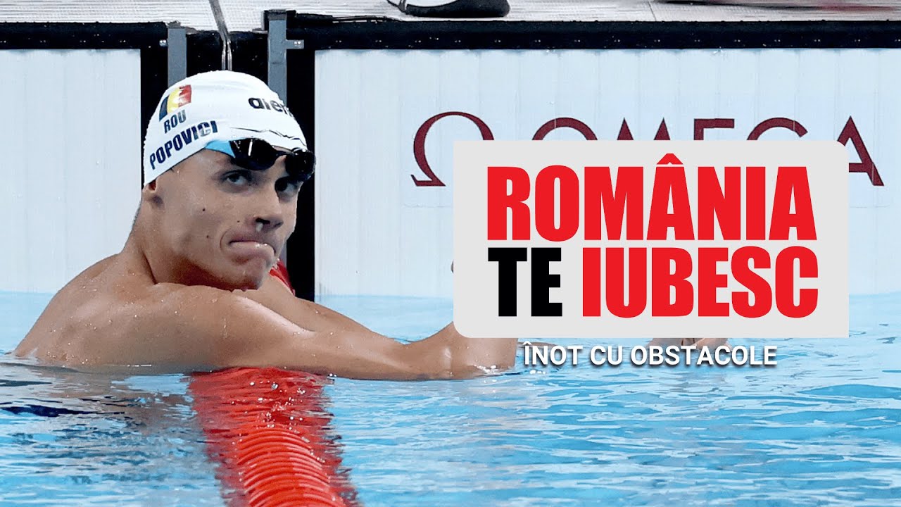Înot cu obstacole, un reportaj realizat de echipa România, te iubesc!