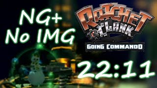 [Former World Record] Ratchet & Clank 2 NG+ no IMG in 22:11