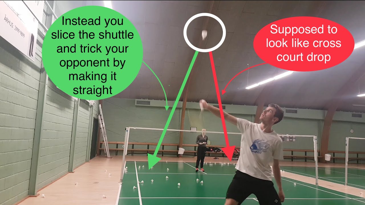 BADMINTON TECHNIQUE 39 REVERSED SLICE, BACKHAND YouTube