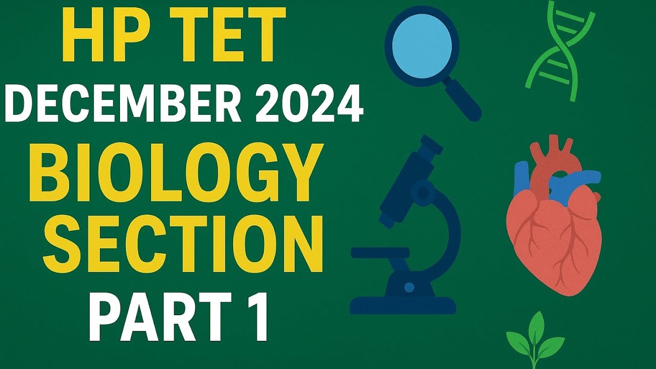 December 2024 TET medical detailed explanation part 1 