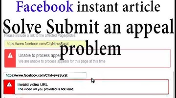 Solve Submit an appeal problem facebook instant article TechShyam