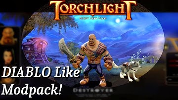 TORCHLIGHT 1: A Modpack that makes the game look like Diablo!